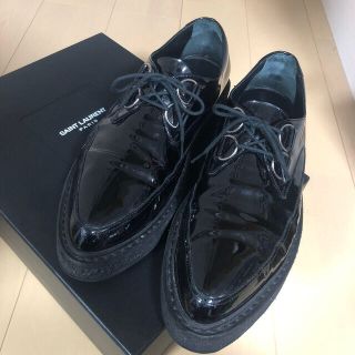 サンローラン(Saint Laurent)のsaint laurent 14AW クリーパー 42ハーフ パテント レア(その他)