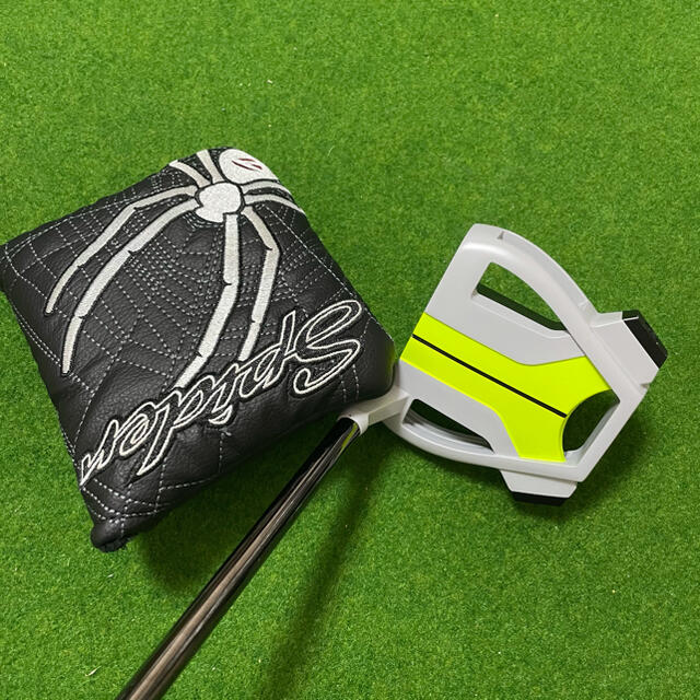 TaylorMade(テーラーメイド)の★限定　美品　テーラーメイド  スパイダー X ／イエロー スモールスラント スポーツ/アウトドアのゴルフ(クラブ)の商品写真