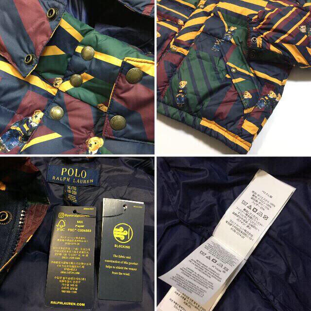POLO RALPH LAUREN - 定価¥47,190 新品 正規 ポロベア ダウン POLO RALPH LAUREN - 定価¥47,190 新品 正規 ポロベア ダウン