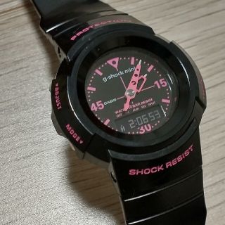 ジーショック(G-SHOCK)の【美品】CASIO　カシオ　g-shock　mini　GMN-50(腕時計)