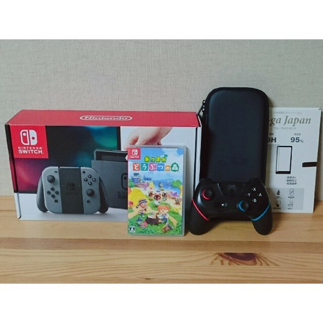 Joy-Conあつまれどうぶつの森ソフト ＋ あつまれどうぶつの森Joy-Con ＋カード