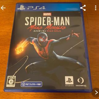 スパイダーマン マイルズモラレス PS4(家庭用ゲームソフト)