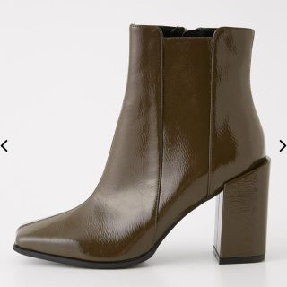 スライ(SLY)のEMBOSSING SHORT BOOTS(ブーツ)