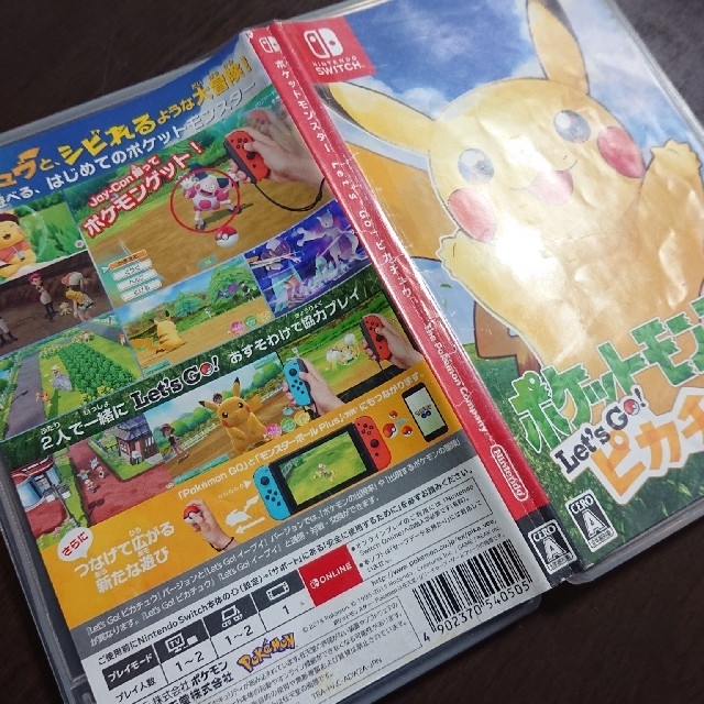 Nintendo Switch(ニンテンドースイッチ)のポケットモンスター Let's Go！ピカチュウ エンタメ/ホビーのゲームソフト/ゲーム機本体(家庭用ゲームソフト)の商品写真