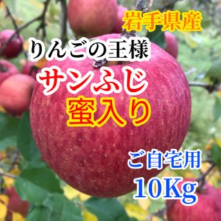 【送料込】蜜入りサンふじ 10㎏ 訳あり 24〜40個前後(フルーツ)