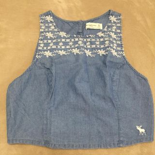 アバクロンビーアンドフィッチ(Abercrombie&Fitch)のノースリーブトップス(Tシャツ(半袖/袖なし))