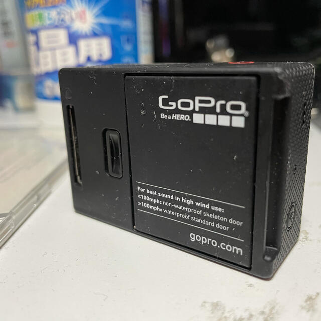 GoPro(ゴープロ)の【中古】GoPro HERO3 BLACK EDITION アクションカメラ スマホ/家電/カメラのカメラ(ビデオカメラ)の商品写真