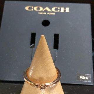 コーチ(COACH)の新品未使用　リング　指輪　コーチ指輪　コーチリング　coach(リング(指輪))