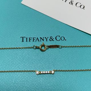 月末値下げ 極希少美品 ティファニー スクリブル ネックレス 750・K18