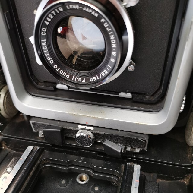 富士フイルム(フジフイルム)のWISTA45カメラとFujinonレンズ スマホ/家電/カメラのカメラ(フィルムカメラ)の商品写真