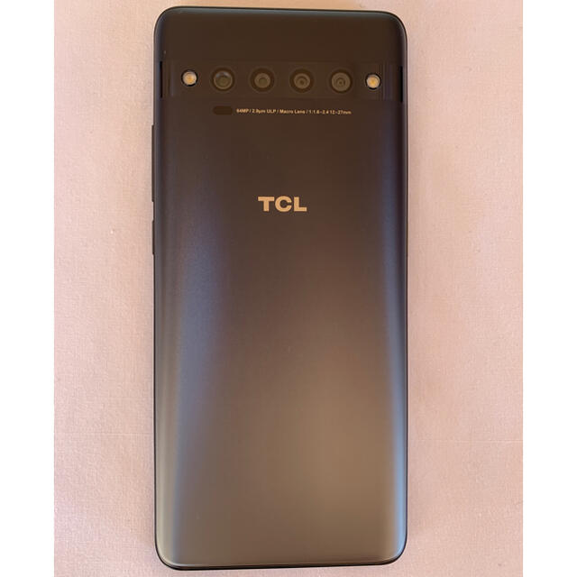 【新品未開封】TCL10pro EMBER GLAY 128GB177gディスプレイ