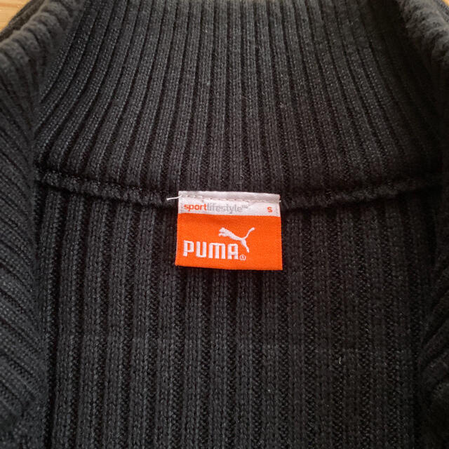 PUMA(プーマ)のPUMA ジップアップニット　メンズ　S メンズのトップス(ニット/セーター)の商品写真