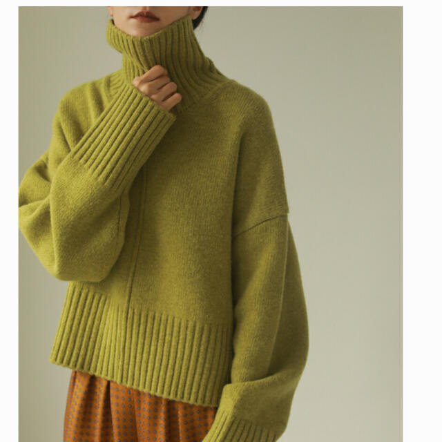 TODAYFUL - todayful Heavy Turtle Knit オリーブの通販 by