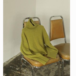 トゥデイフル(TODAYFUL)のtodayful Heavy Turtle Knit オリーブ(ニット/セーター)