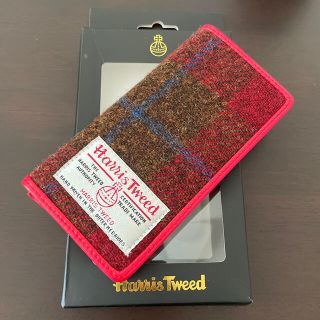 ハリスツイード(Harris Tweed)のハリスツイード iPhoneⅩケース 手帳型(iPhoneケース)