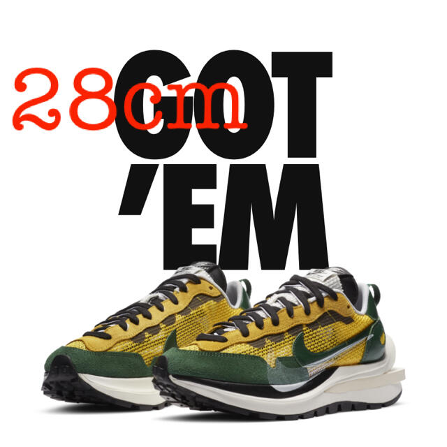 NIKE × SACAI VAPOR WAFFLE  28cm靴/シューズ