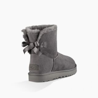 アグ(UGG)のUGG アグ ムートンブーツ グレー(ブーツ)