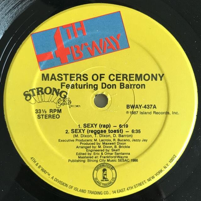 Masters Of Ceremony - Sexy