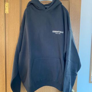 フィアオブゴッド(FEAR OF GOD)のfear of god essential バッグプリントパーカー サイズXL(パーカー)