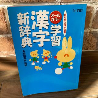 小学生向け！オールカラー　学習漢字新辞典(語学/参考書)