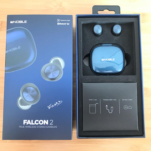 Noble(ノーブル)のnoble audio falcon2 スマホ/家電/カメラのオーディオ機器(ヘッドフォン/イヤフォン)の商品写真