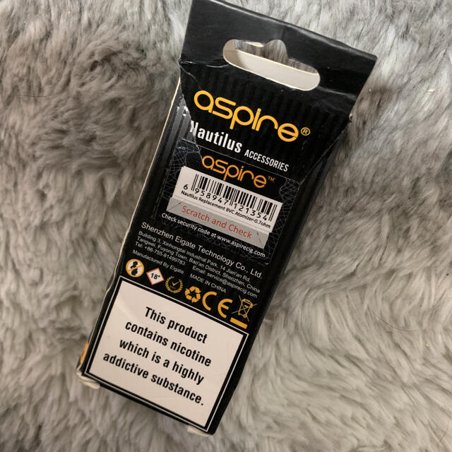 aspire(アスパイア)のaspire Nautilus REPLACEMENT ATOMIZER メンズのファッション小物(タバコグッズ)の商品写真