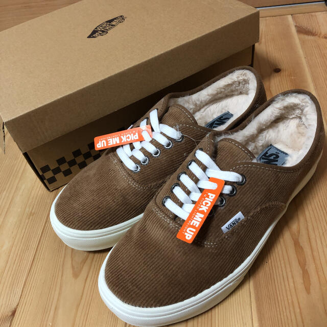 新品‼︎VANS オーセンチックSF スニーカー コーデュロイ ベージュ