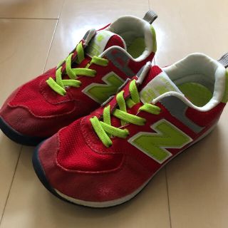 ニューバランス(New Balance)のキッズ ニューバランススニーカー サイズ 19ｃｍ 美品(スニーカー)