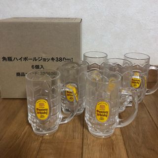 サントリー(サントリー)のサントリー 角瓶ハイボールジョッキ 380ml ６個(アルコールグッズ)