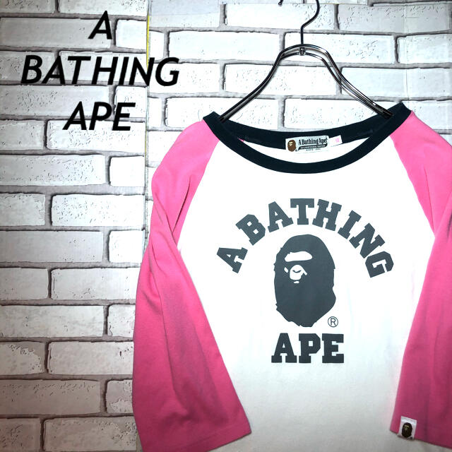 A BATHING APE アベイシングエイプ　シャツ　ロンT