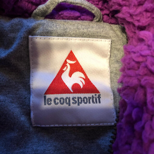 le coq sportif(ルコックスポルティフ)のlecoqsportif ルコックスポルティフ　ボア　ボアフリース　アウター レディースのジャケット/アウター(ブルゾン)の商品写真