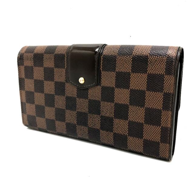 ルイヴィトン ポルトフォイユ・システィナ 長財布 N61747 ダミエ
