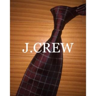 ジェイクルー(J.Crew)の美品　J.CREW  ワイングラフチェック(ネクタイ)