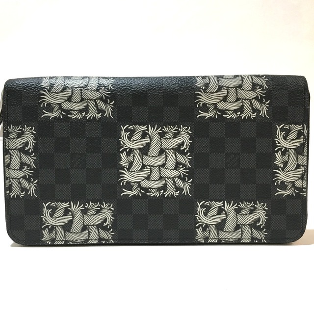 LOUIS VUITTON(ルイヴィトン)のルイヴィトン LOUIS VUITTON クリストファー・ネメス ジッピー・オーガナイザー  N61214 ダミエグラフィット  長財布 ダミエグラフィットキャンバス ブラック メンズのファッション小物(長財布)の商品写真