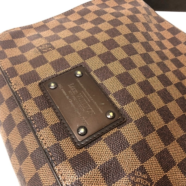 ルイヴィトン LOUIS VUITTON ブルックリンMM N51211　 ダミエ メッセンジャーバッグ ショルダーバッグ ダミエキャンバス エベヌ エベヌ 8