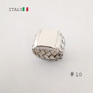 ☆限定販売☆イタリア製 シルバーリング スーパーキュービックジルコニア (リング(指輪))