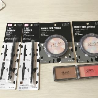ユーアーグラムURGLAM 6点セットダイソーDAISO(コフレ/メイクアップセット)