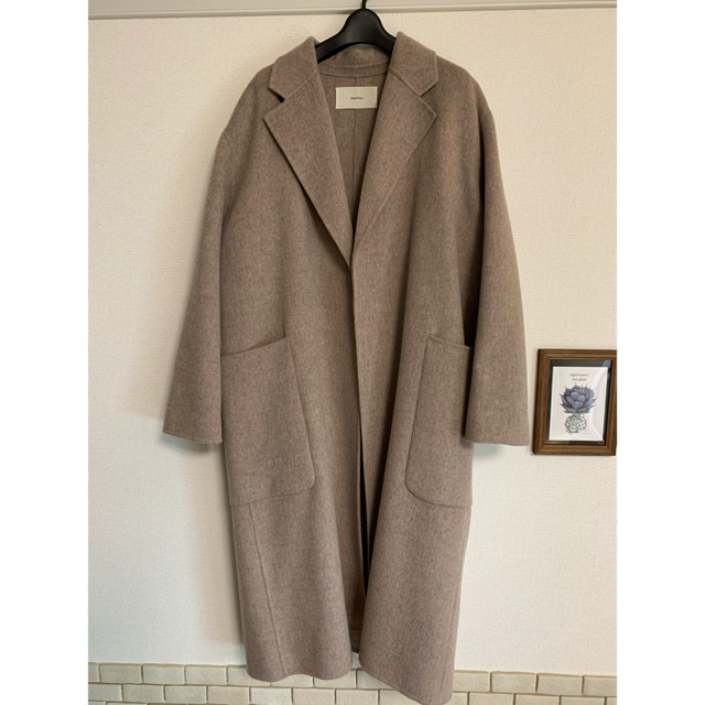 Todayful オーバーシルエットコート ウール 38 www.cicc.ky