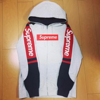 シュプリーム(Supreme)の15AW Hooded Track Zip Up Sweat シュプリーム L(パーカー)