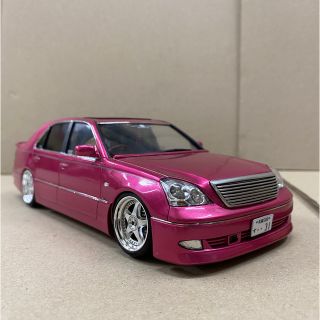 アオシマ(AOSHIMA)のSaki様製作依頼品 1/24 JUNCTION PRODUCE セルシオ(模型/プラモデル)