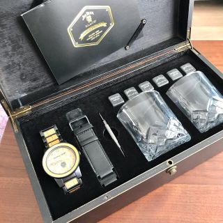 世界限定500本❗️】オリジナルグレイン 時計 ジムビーム ウイスキー 新品-