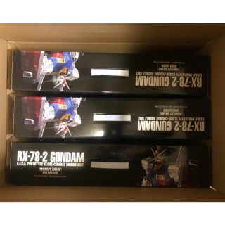 バンダイ(BANDAI)の【新品未開封】PG UNLEASHED 1/60 RX-78-2 ガンダム 3個(模型/プラモデル)