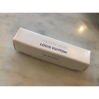 ルイヴィトン(LOUIS VUITTON)のルイヴィトン　香水　マティエール・ノワール　2ml 新品(香水(女性用))