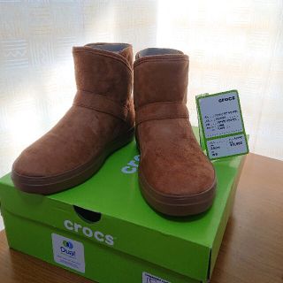 クロックス(crocs)のクロックス crocs ブーツ 24㎝ W8(ブーツ)