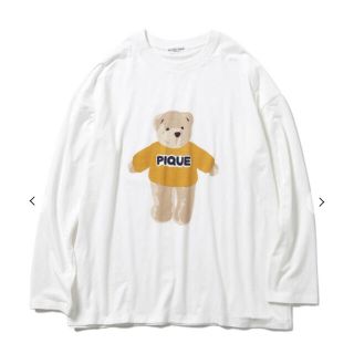 ジェラートピケ(gelato pique)のGELATO PIQUE HOMME ベアワンポイントプルオーバー(Tシャツ/カットソー(七分/長袖))