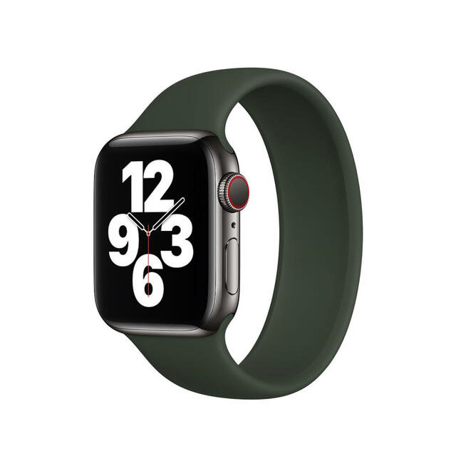 Apple(アップル)のApple 純正　ソロループ　40mm キプロスグリーン　サイズ3 レディースのファッション小物(腕時計)の商品写真