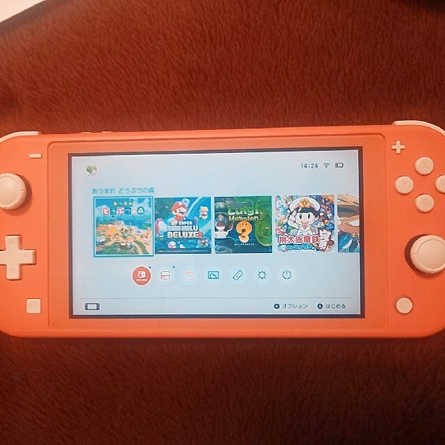 Switch Lite ピンク ダウンロード版ソフト5つ入り