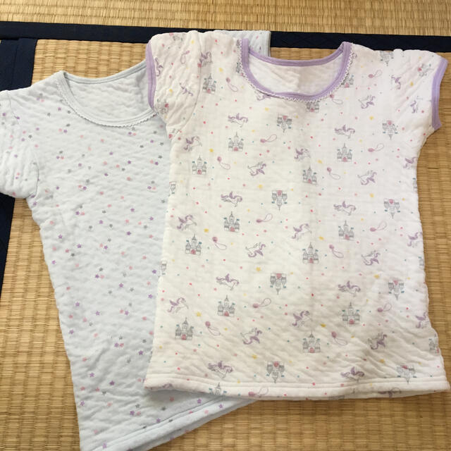 まきょ様　インナー 130 あったか肌着 130 ２枚セット キッズ/ベビー/マタニティのキッズ服女の子用(90cm~)(下着)の商品写真