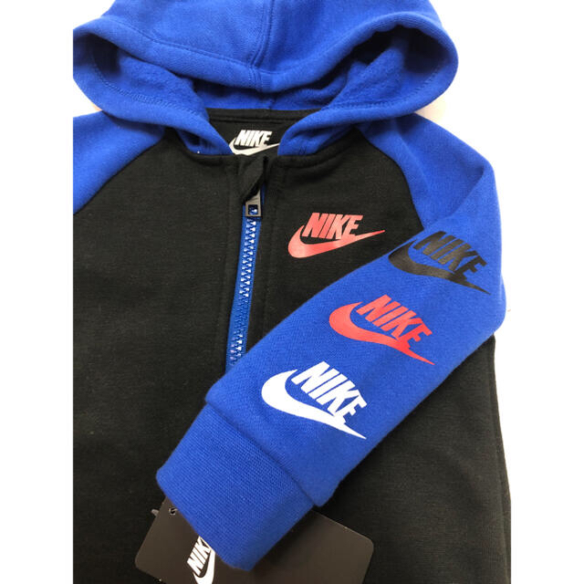 【新品・タグ付き】NIKEフード付きロンパース カバーオール 1