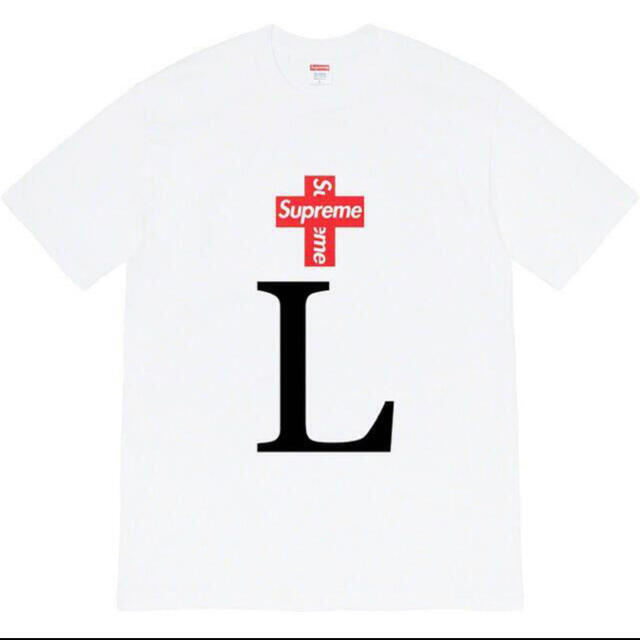 Supreme(シュプリーム)のＬ　Supreme Cross Box Logo tee シュプリーム ボックス メンズのトップス(Tシャツ/カットソー(半袖/袖なし))の商品写真
